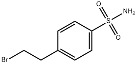 Benzenesulfonamide, 4-(2-bromoethyl)- 化学構造式