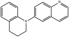 3,4-dihydro-2H-[1,6′]biquinolinyl, N-Chinolyl-6′-yl)-1,2,3,4-tetrahydrochinolin,53899-15-3,结构式