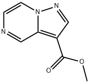 Methyl pyrazolo[1,5-a]pyrazine-3-carboxylate Structure