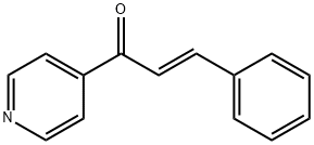 (2E)-3-Phenyl-1-(pyridin-4-yl)prop-2-en-1-one 结构式