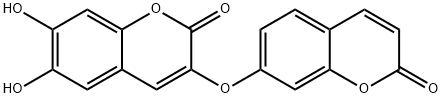 6,7-dihydroxy-3,7′-dicoumaryl,53947-90-3,结构式