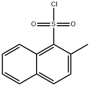 1-Naphthalenesulfonyl chloride, 2-methyl- 化学構造式
