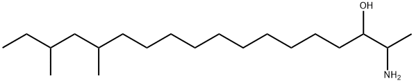 3-Octadecanol, 2-amino-14,16-dimethyl-, 540770-33-0, 结构式