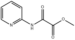 Acetic acid, 2-oxo-2-(2-pyridinylamino)-, methyl ester 化学構造式