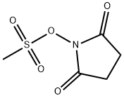 2,5-Pyrrolidinedione, 1-[(methylsulfonyl)oxy]- Struktur