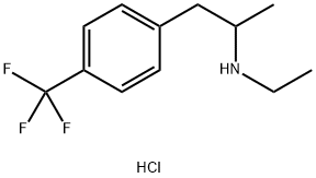 (±)-p-Fenfluramine Hydrochloride Structure