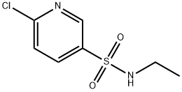 3-Pyridinesulfonamide, 6-chloro-N-ethyl- Structure