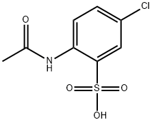 2-(Acetylamino)-5-chlorobenzenesulfonate Pyridine 化学構造式