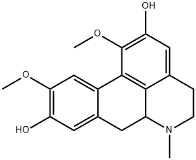 4H-Dibenzo[de,g]quinoline-2,9-diol, 5,6,6a,7-tetrahydro-1,10-dimethoxy-6-methyl- Structure