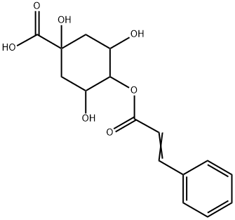 4-O-肉桂酰奎宁酸,5509-70-6,结构式