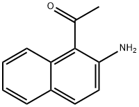 Ethanone, 1-(2-amino-1-naphthalenyl)- Structure