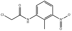 Acetamide, 2-chloro-N-(2-methyl-3-nitrophenyl)- Structure