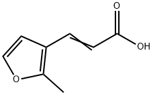 2-Propenoic acid, 3-(2-methyl-3-furanyl)-|3-(2-甲基呋喃基)丙烯酸