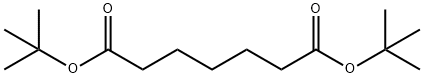 Heptanedioic acid, 1,7-bis(1,1-dimethylethyl) ester 化学構造式