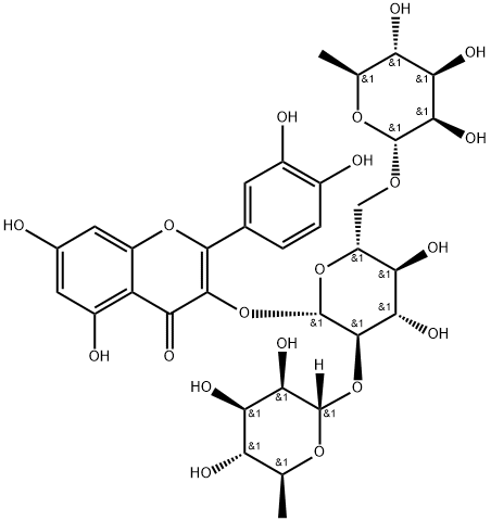 55696-57-6 槲皮素-3-O-芸香糖-(1→2)-O-鼠李糖苷