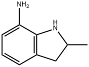 2-methyl-2,3-dihydro-1H-indol-7-amine Struktur