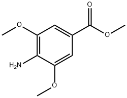 4-氨基-3,5-二甲氧基苯甲酸甲酯,56066-25-2,结构式