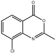 8-Chloro-2-methyl-benzo[d][1,3]oxazin-4-one 化学構造式