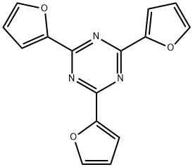 1,3,5-Triazine, 2,4,6-tri-2-furanyl-,56382-52-6,结构式