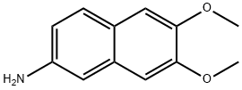 2-Naphthalenamine, 6,7-dimethoxy- 结构式