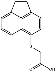 2-[(1,2-dihydro-5-acenaphthylenyl)thio]-Acetic acid,565170-66-3,结构式