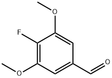 Benzaldehyde, 4-fluoro-3,5-dimethoxy- 化学構造式