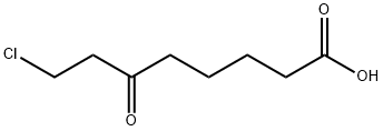 Octanoic acid, 8-chloro-6-oxo- Structure