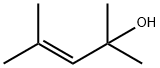3-Penten-2-ol, 2,4-dimethyl- Struktur