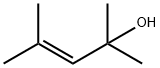 3-Penten-2-ol, 2,4-dimethyl- 化学構造式