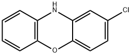 10H-Phenoxazine, 2-chloro- Structure