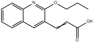 3-(2-propoxyquinolin-3-yl)prop-2-enoic acid|