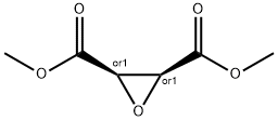 2,3-Oxiranedicarboxylic acid, 2,3-dimethyl ester, (2R,3S)-rel- 化学構造式