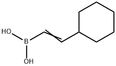 Boronic acid, B-(2-cyclohexylethenyl)- 化学構造式
