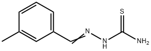 Hydrazinecarbothioamide, 2-[(3-methylphenyl)methylene]- Structure