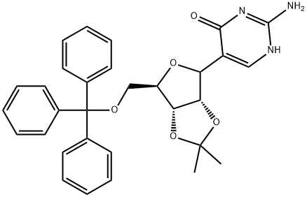 57100-19-3 5'-O-Triphenylmethyl-2',3'-di-O-isopropylidene pseudoisocytidine