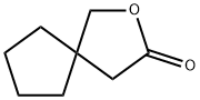 2-オキサスピロ[4.4]ノナン-3-オン 化学構造式