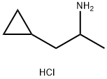 1-环丙基丙-2-胺盐酸盐, 57294-58-3, 结构式
