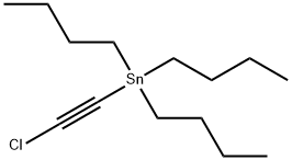 Stannane, tributyl(2-chloroethynyl)-,57304-02-6,结构式