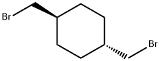 Cyclohexane, 1,4-bis(bromomethyl)-, trans- Struktur