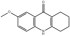 7-methoxy-1,2,3,4,9,10-hexahydroacridin-9-one,5778-47-2,结构式