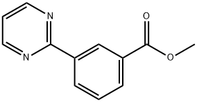 Methyl 3-(pyrimidin-2-yl)benzoate 结构式