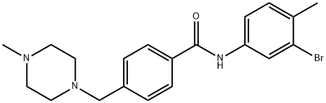 Benzamide, N-(3-bromo-4-methylphenyl)-4-[(4-methyl-1-piperazinyl)methyl]-