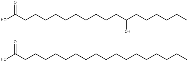 聚羟基硬脂酸,58128-22-6,结构式