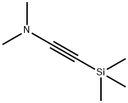 二甲基[2-(三甲基甲硅烷基)乙炔基]胺 结构式