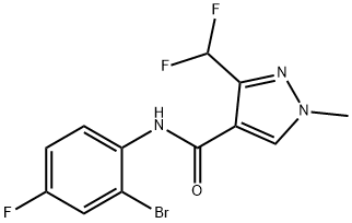 1H-Pyrazole-4-carboxamide, N-(2-bromo-4-fluorophenyl)-3-(difluoromethyl)-1-methyl-