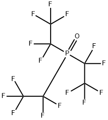 Tris(pentafluoroethyl)phosphine oxide, 58431-32-6, 结构式