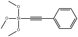 Benzene, [2-(trimethoxysilyl)ethynyl]- 化学構造式