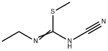 N'-cyano-N-ethyl(methylsulfanyl)methanimidamide,5848-25-9,结构式