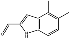 4,5-dimethyl-1H-indole-2-carbaldehyde Structure