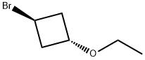trans1-Bromo-3-ethoxycyclobutane 结构式